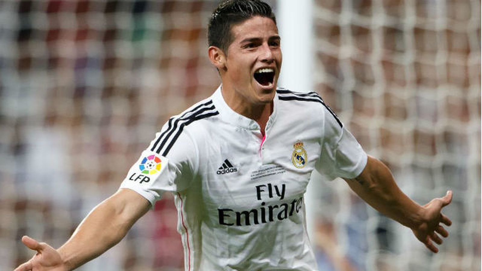James Rodríguez, jugador del Real Madrid