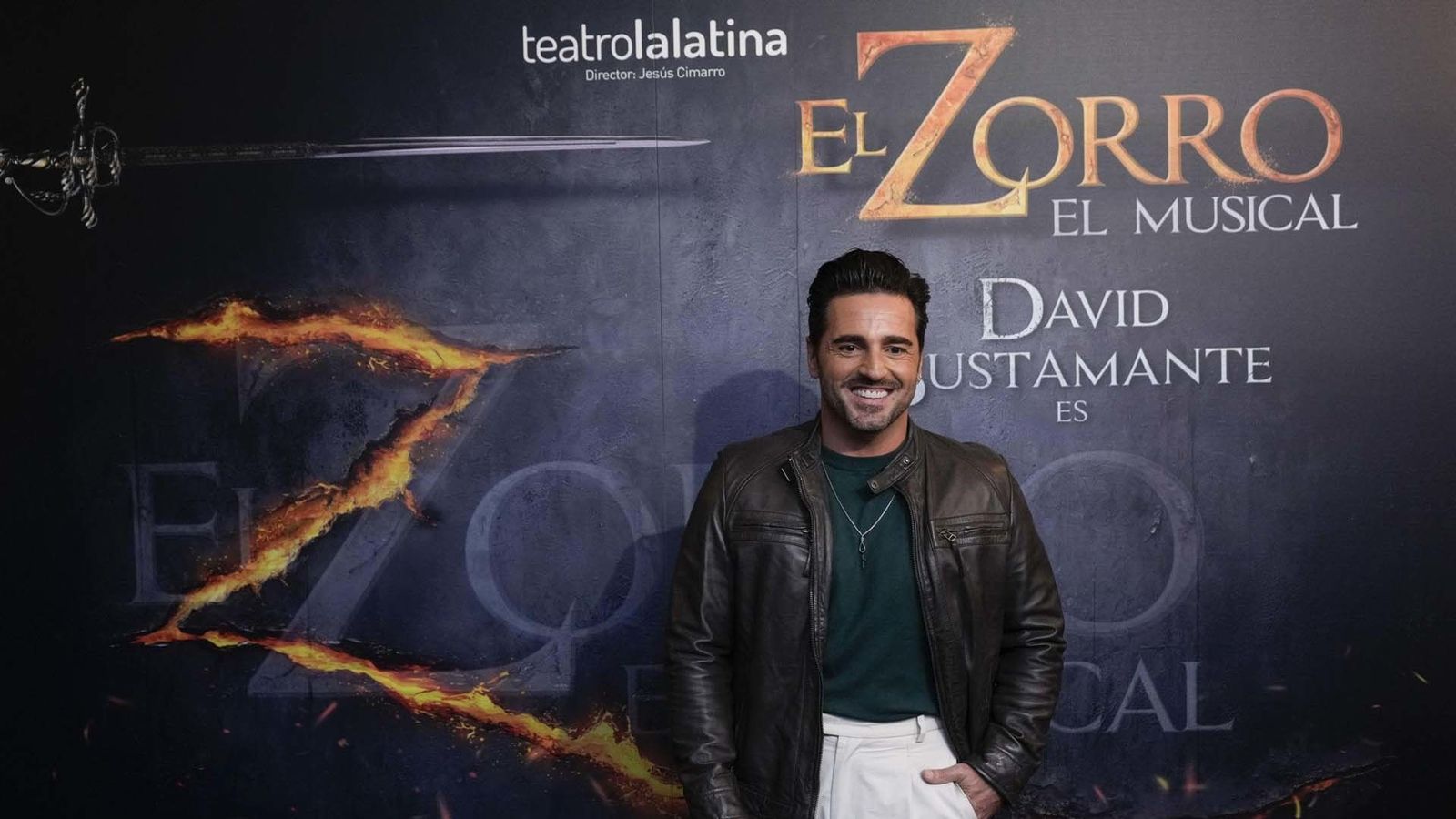 David Bustamante será 'El Zorro': "Quiero dar lo mejor de mí mismo"