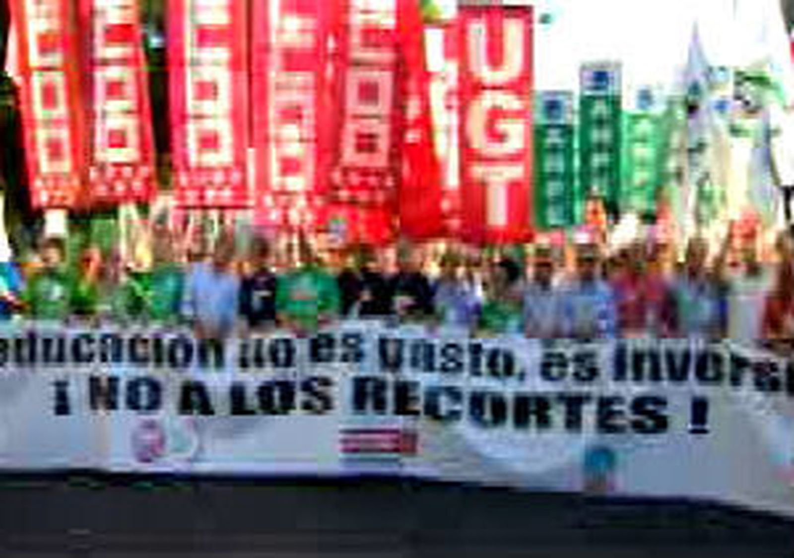 Segunda jornada de huelga en la enseñanza pública madrileña contra los recortes