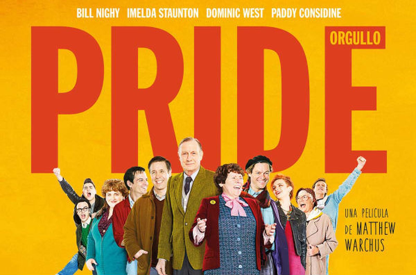 El Sábado Solidario proyectará esta semana la película 'Pride' con motivo del Orgullo LGTBI