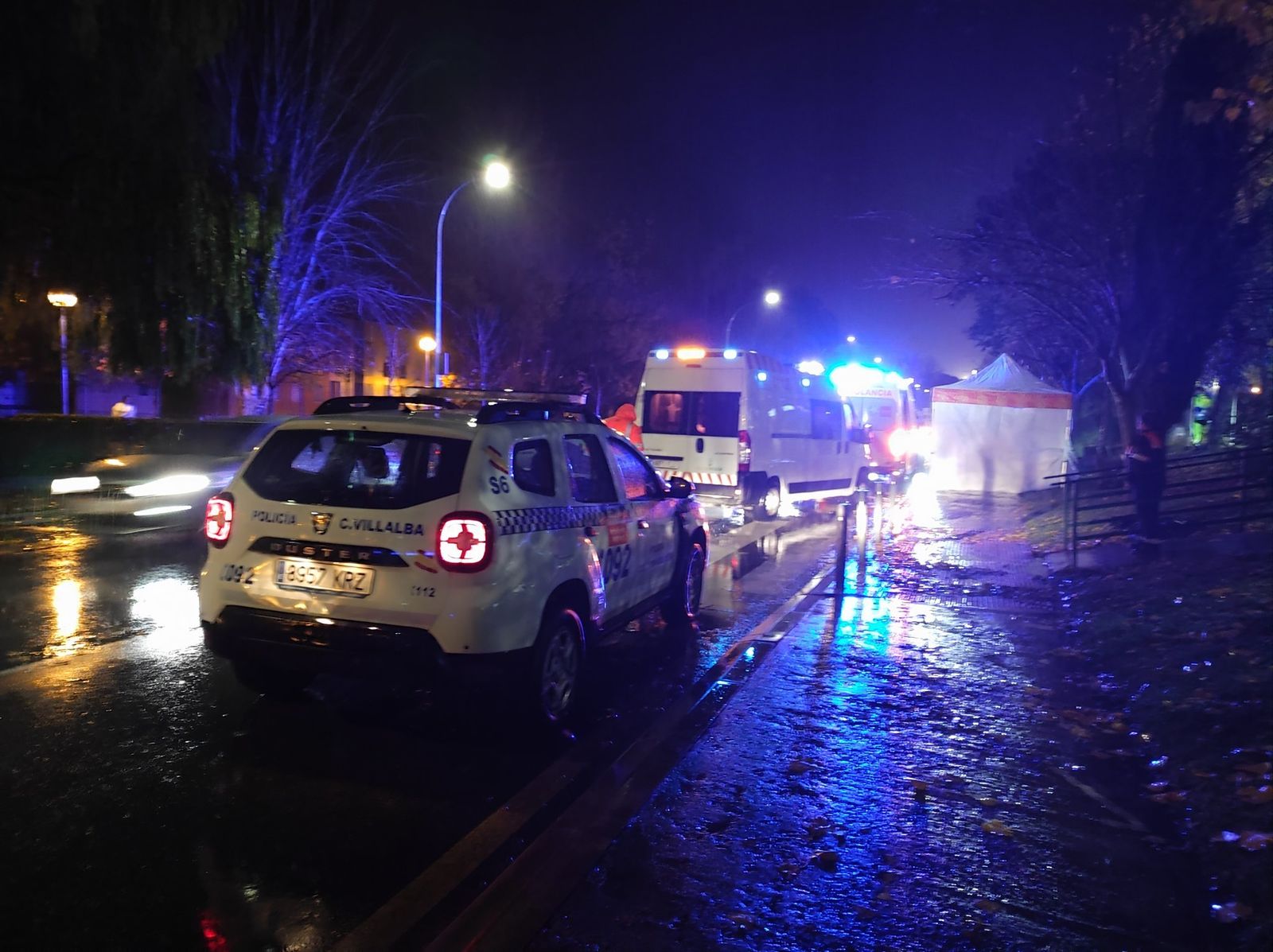 Atropello mortal en Villalba