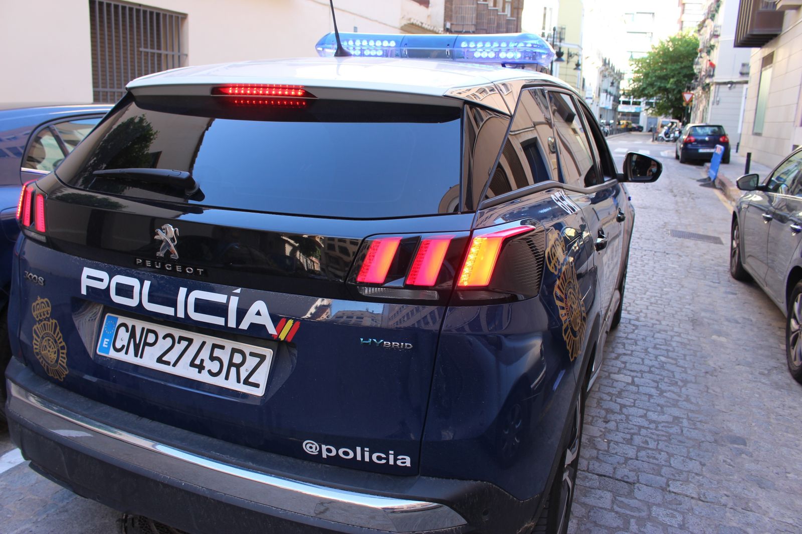 Coche patrulla Policía Nacional