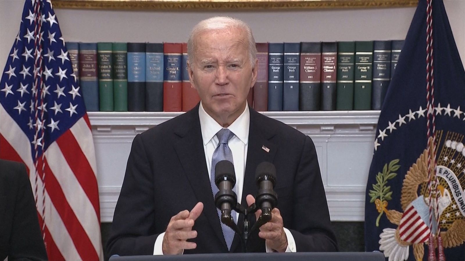 Biden dice que se revisará la seguridad de Trump tras el "intento de magnicidio"