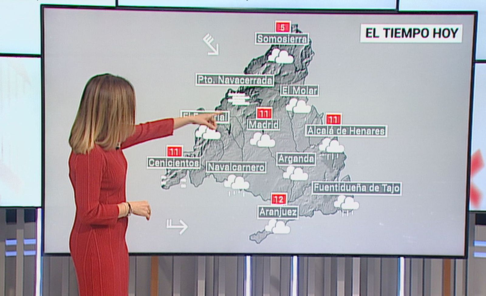 Alerta naranja en Madrid por viento con rachas de hasta 90 Km/h en la capital acompañadas de lluvia