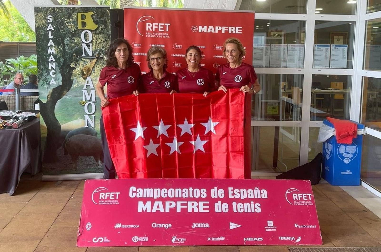 El equipo sénior femenino de Madrid