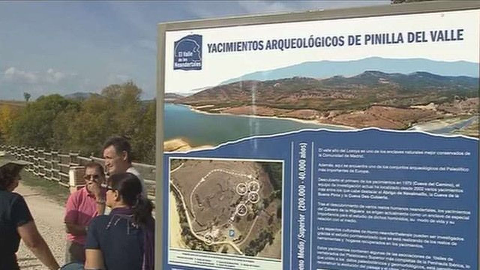 Los madrileños podrán visitar desde  este sábado el Valle de los Neandertales