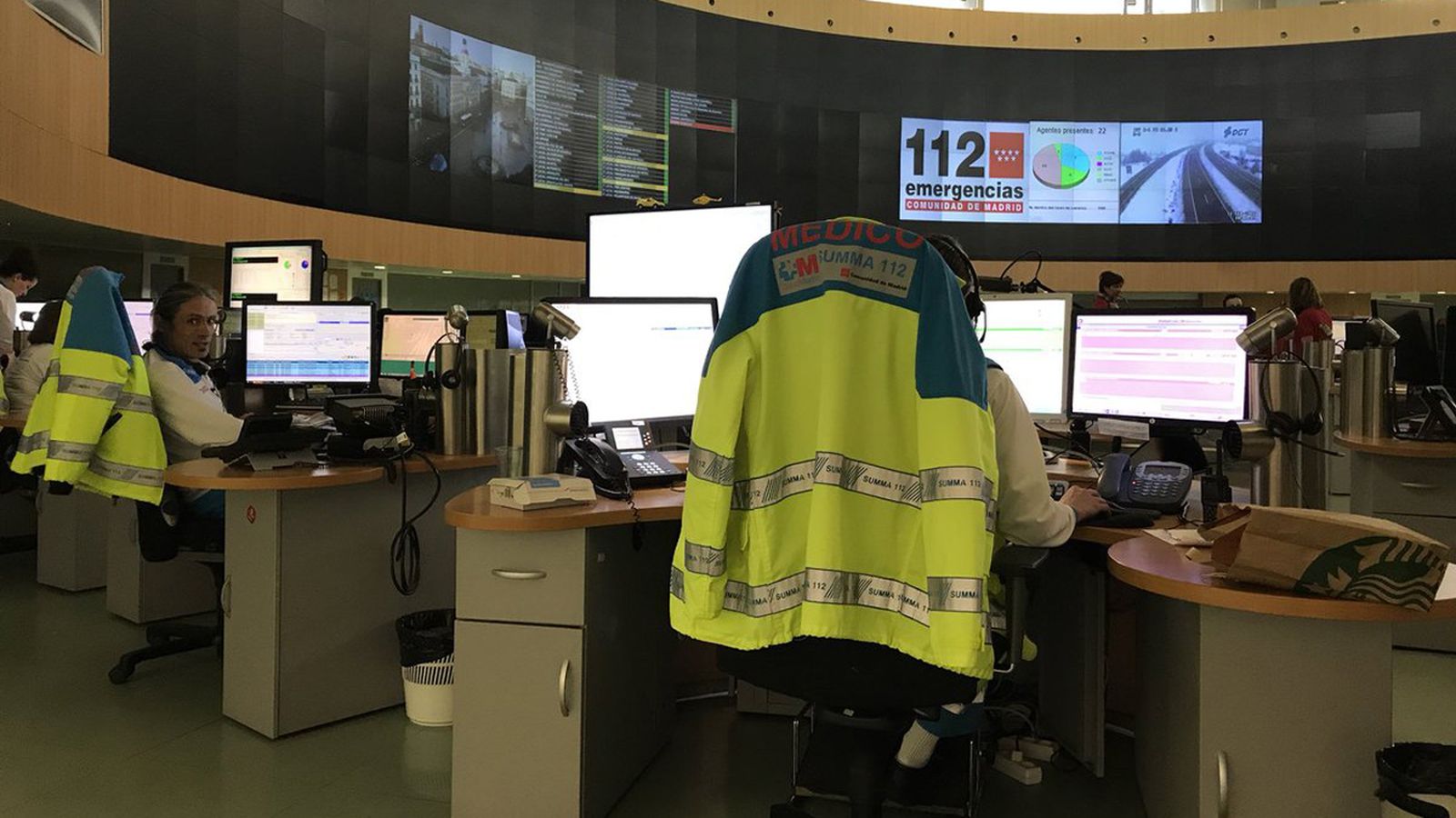 Centro de control del 112