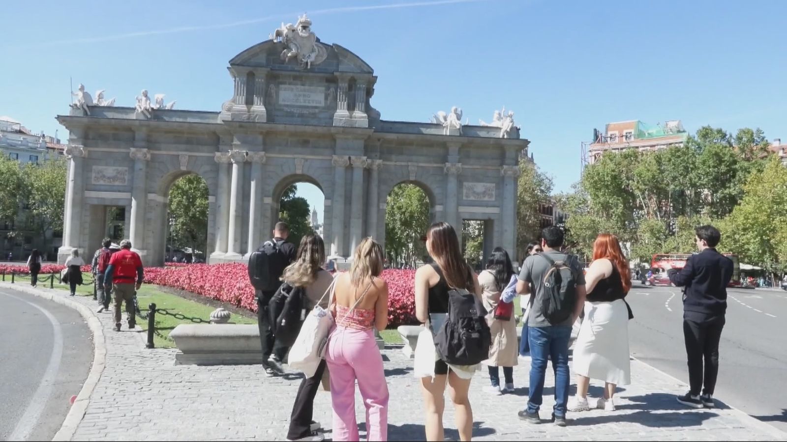 Día soleado en Madrid