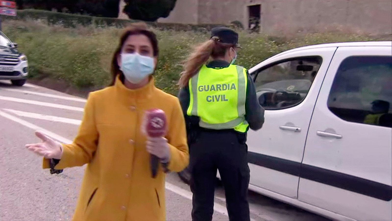 Telemadrid, con la Guardia Civil