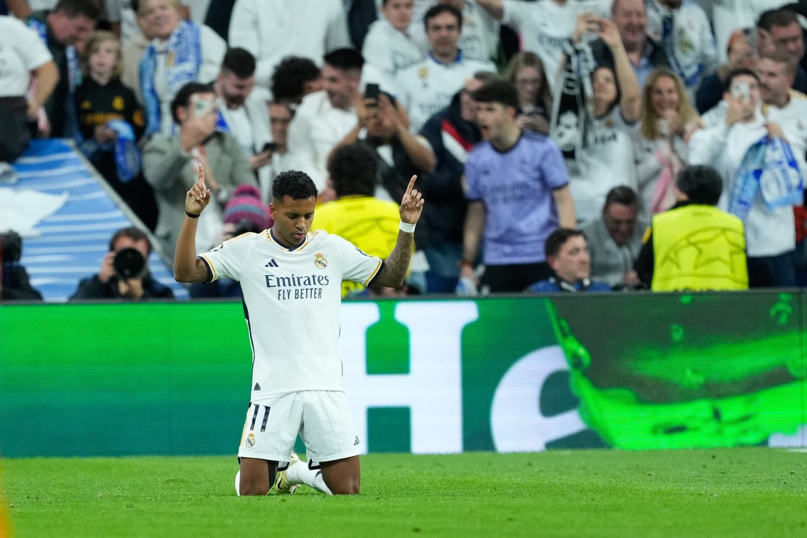 Rodrygo contra el Manchester City