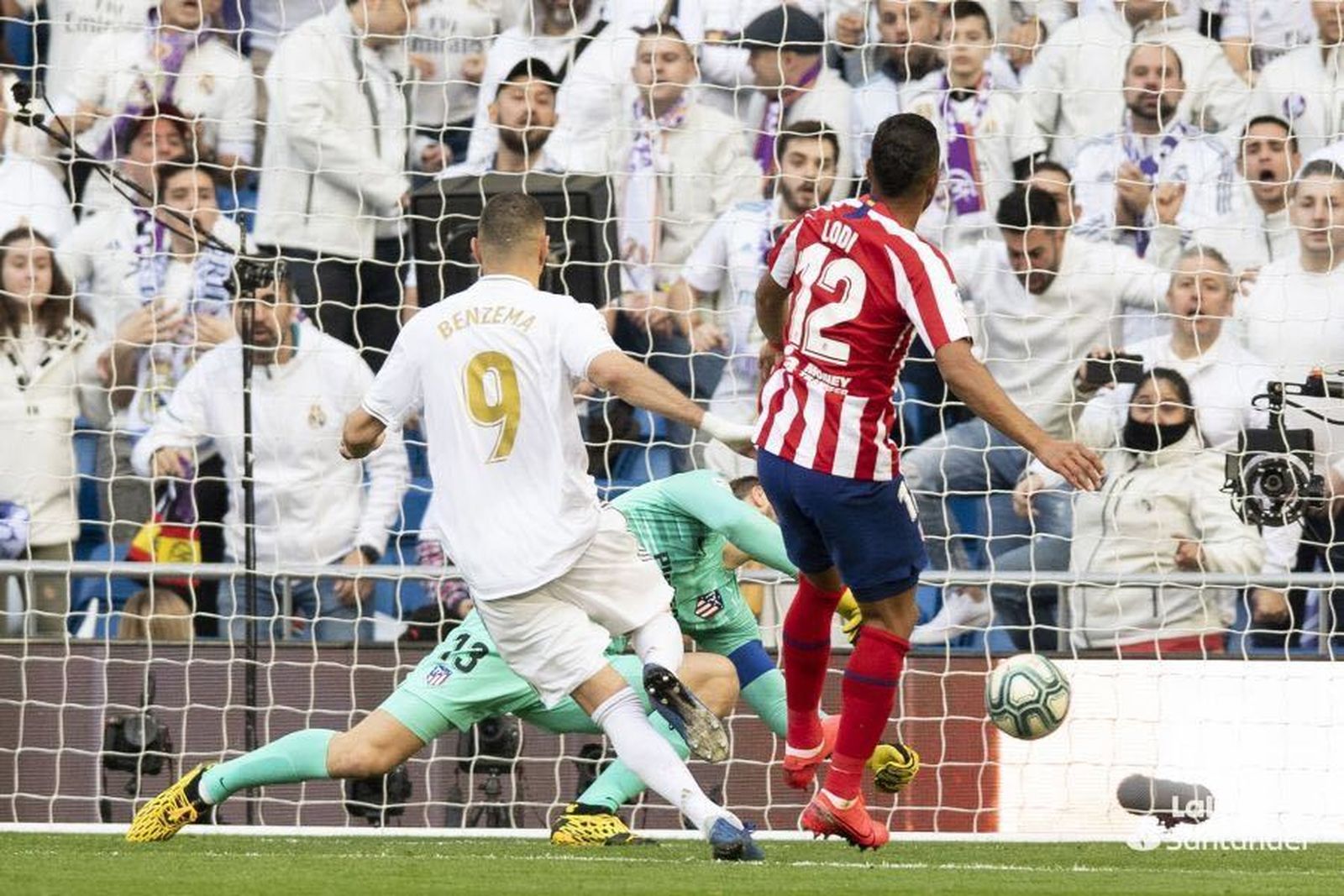 1-0. Así fue el gol de Benzema al Atlético