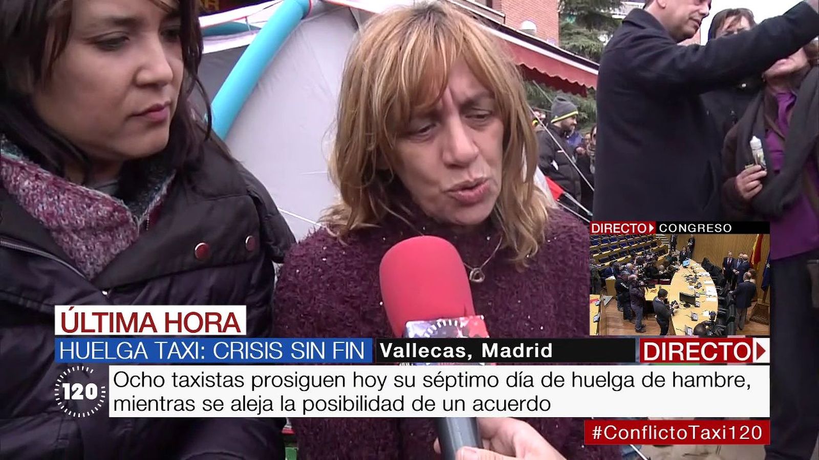 “Vamos a continuar en huelga de hambre hasta que se ponga solución”