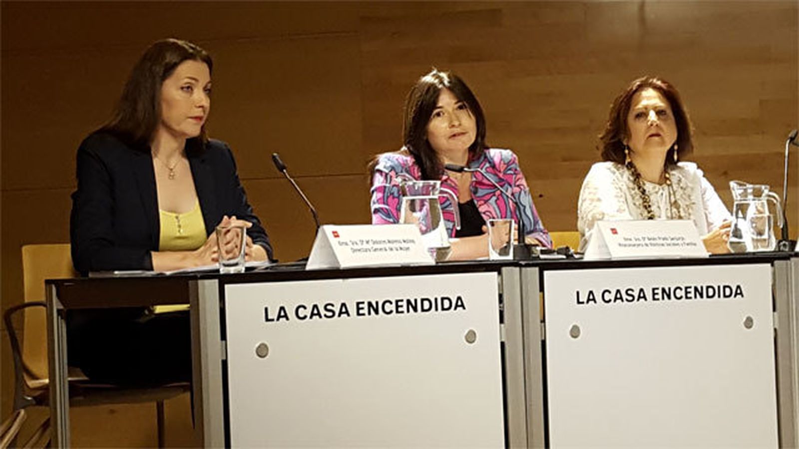 La viceconsejera de Políticas Sociales yFamilia, Belén Prado en las jornadas