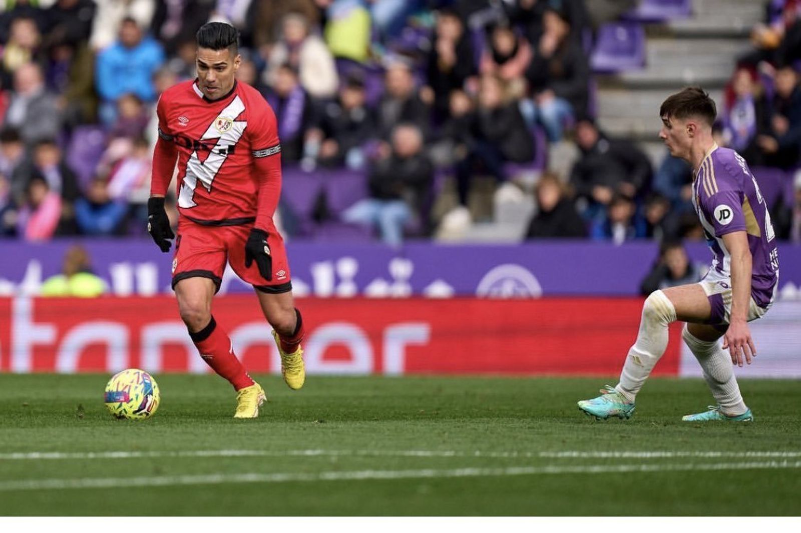 Falcao antr el Valladolid