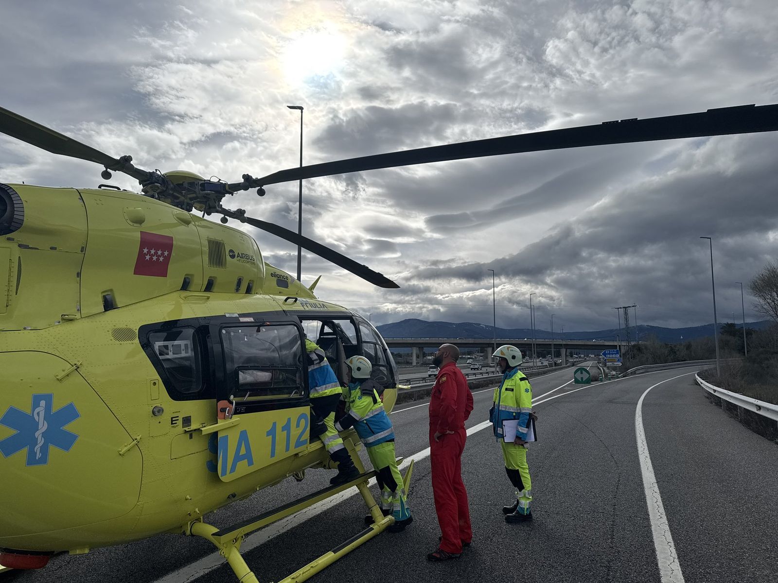 Accidente de tráfico en Guadarrama