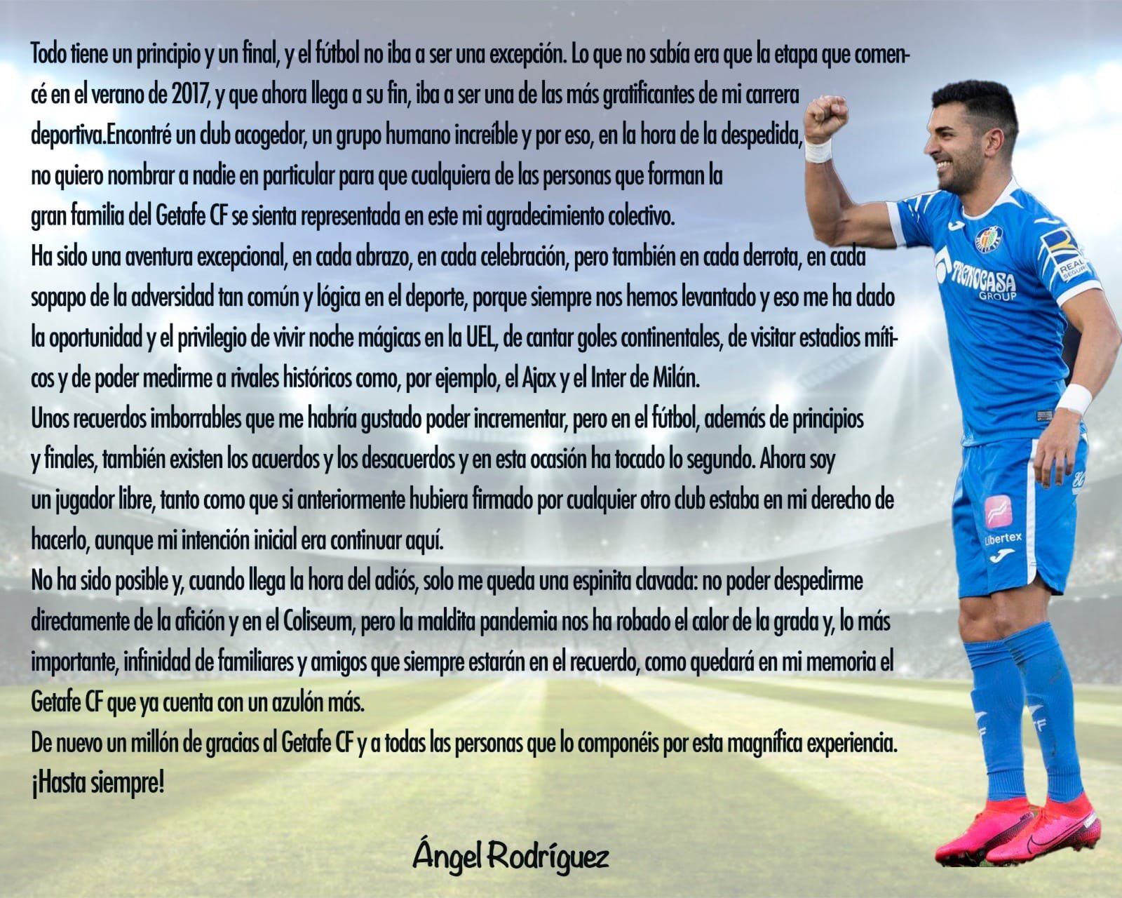 Carta de Ángel