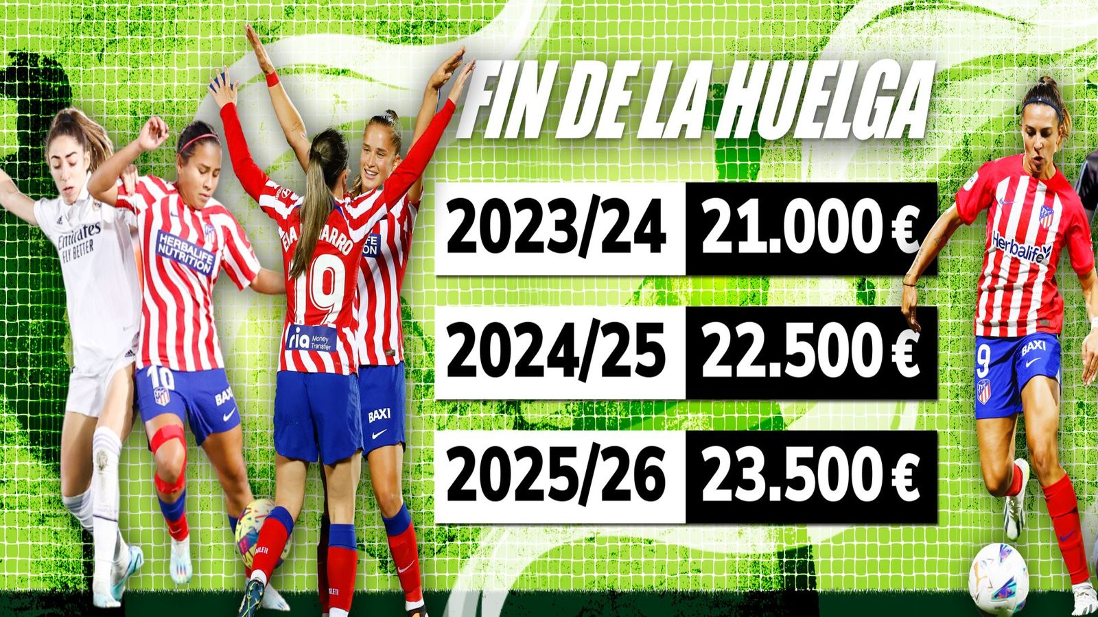 Fin a la huelga en el fútbol femenino