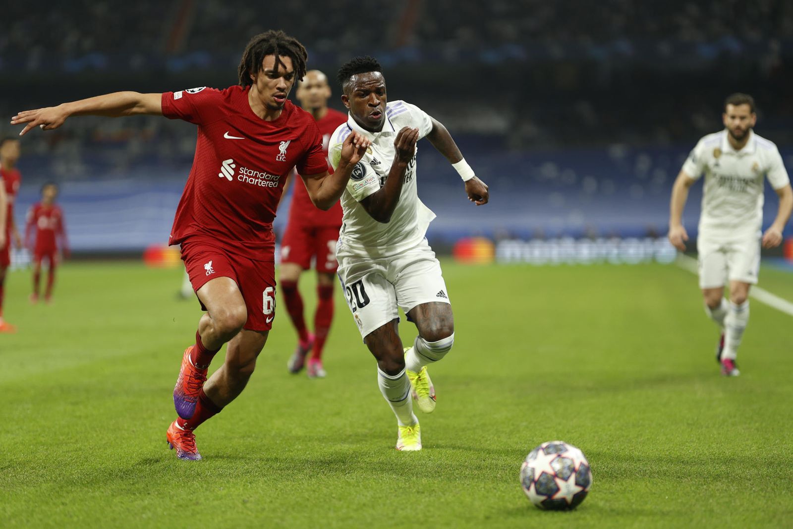 Vinicius ante el Liverpool