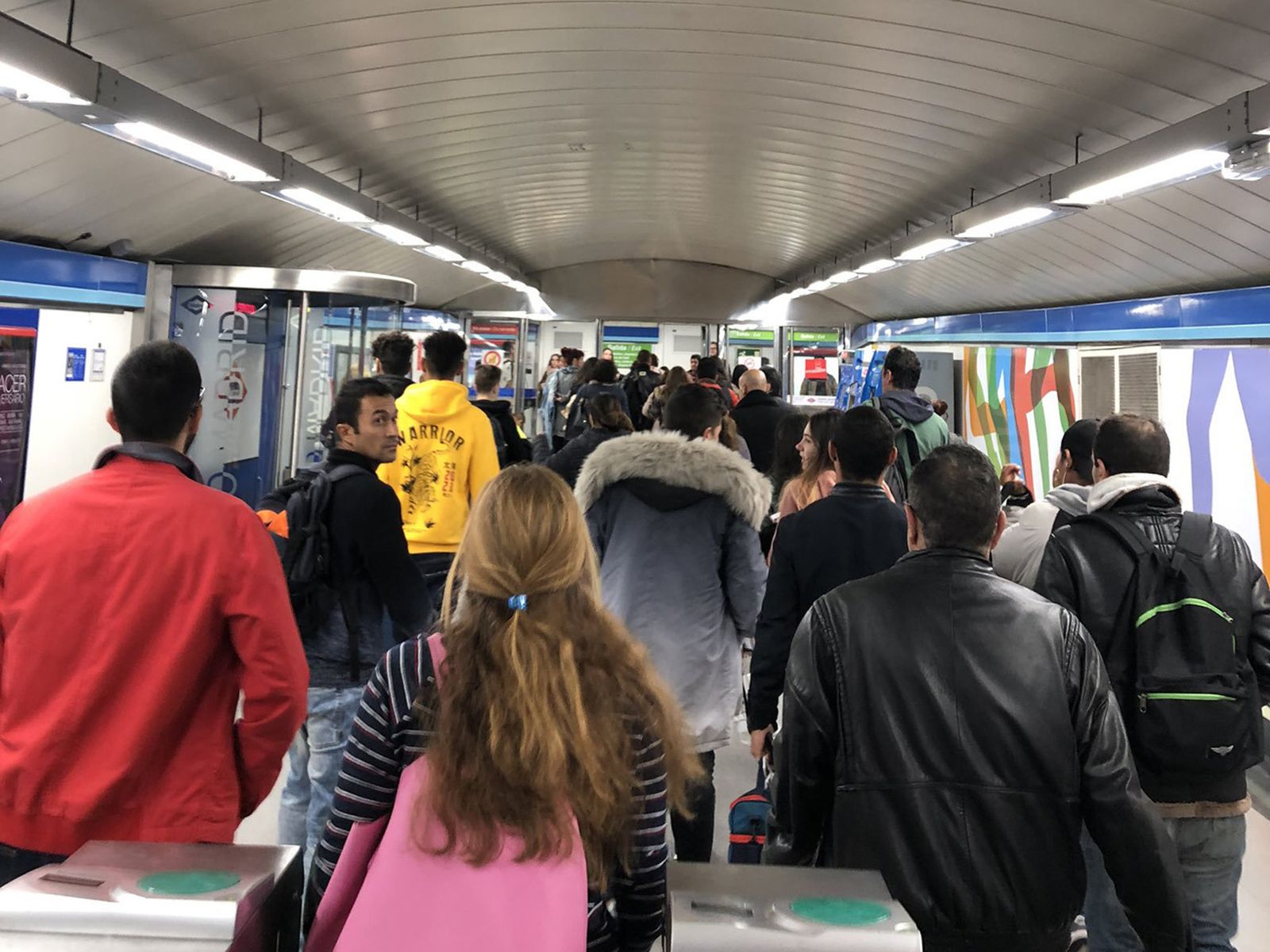 Normalizada la circulación en la Línea 1 de Metro entre Iglesia y Portazgo