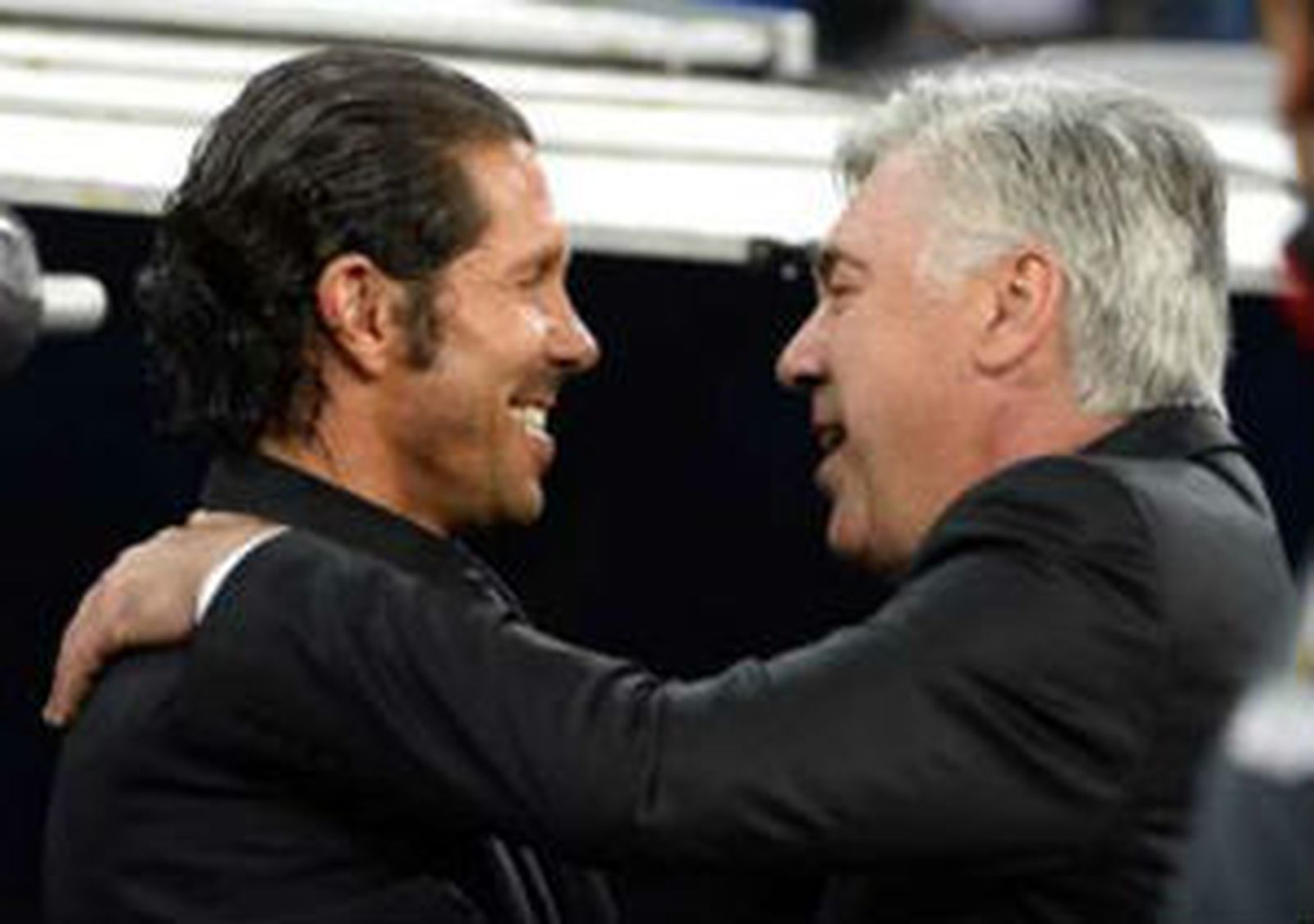 Simeone y Ancelotti