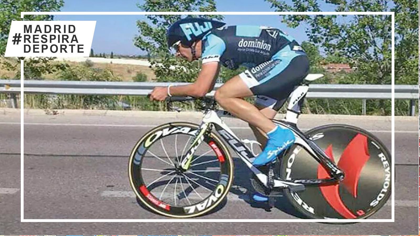 El triatleta de Boadilla Tino Anguita se lanza a dos retos solidarios