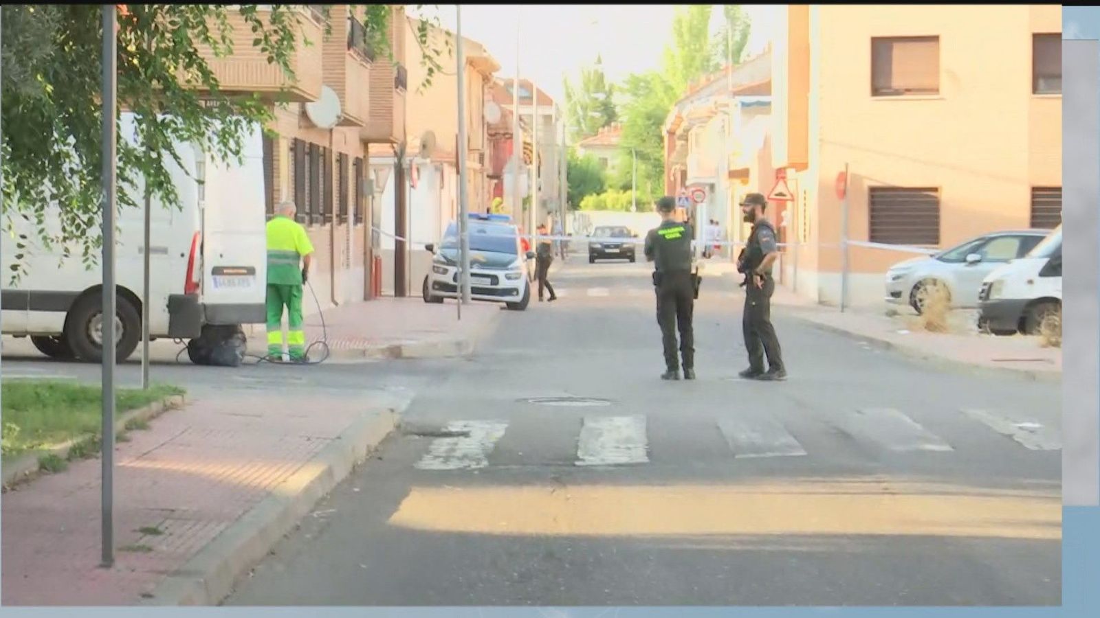 Así ha sido el tiroteo que se producía este viernes en una calle de Ciempozuelos