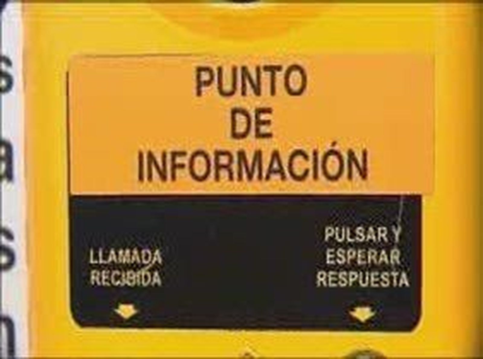 Interfonos para la infromación en el Metro