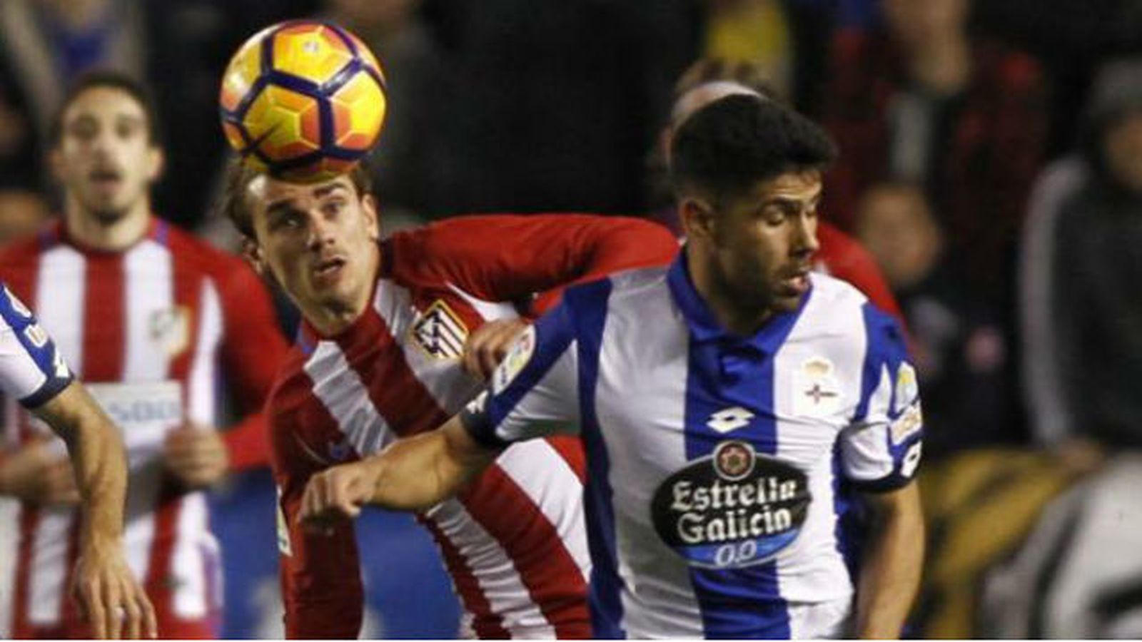 Griezmann ante el Deportivo