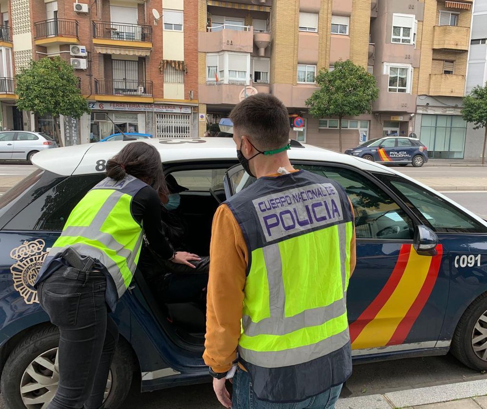 Agentes de la Policía Nacional