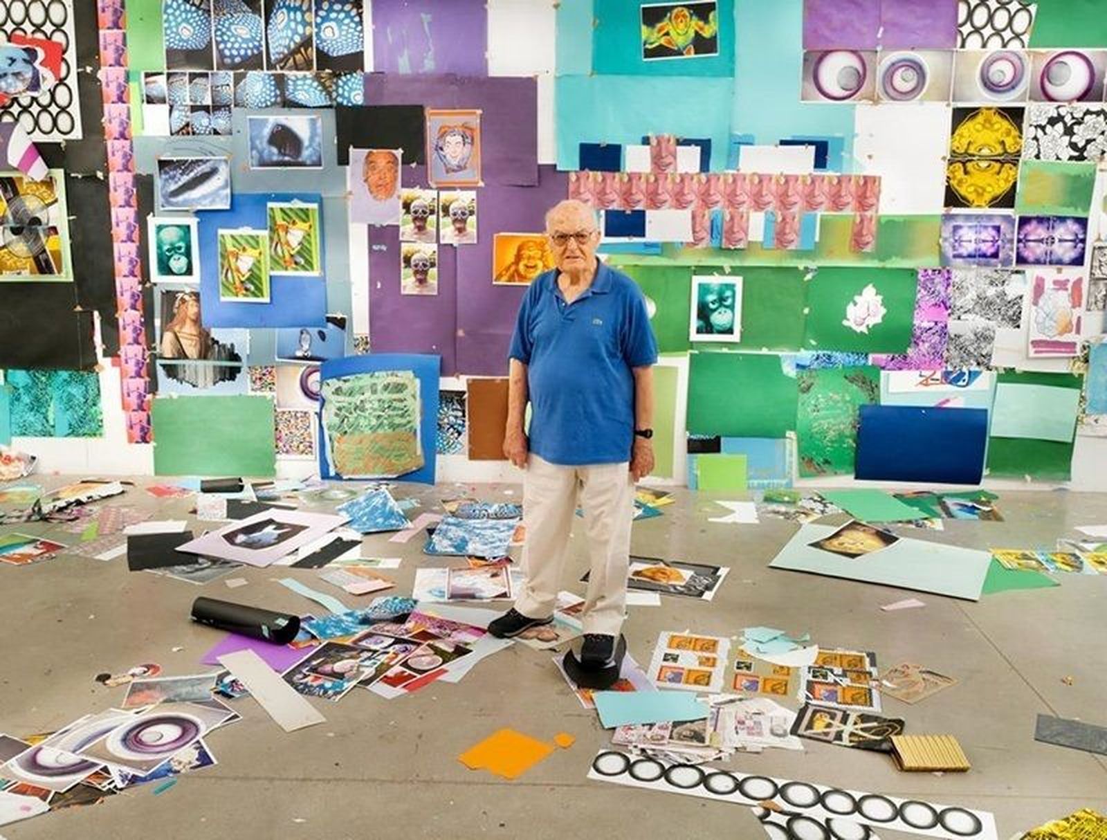 La sala Alcalá 31 recorre el 'laberinto emocional' del pintor Luis Gordillo