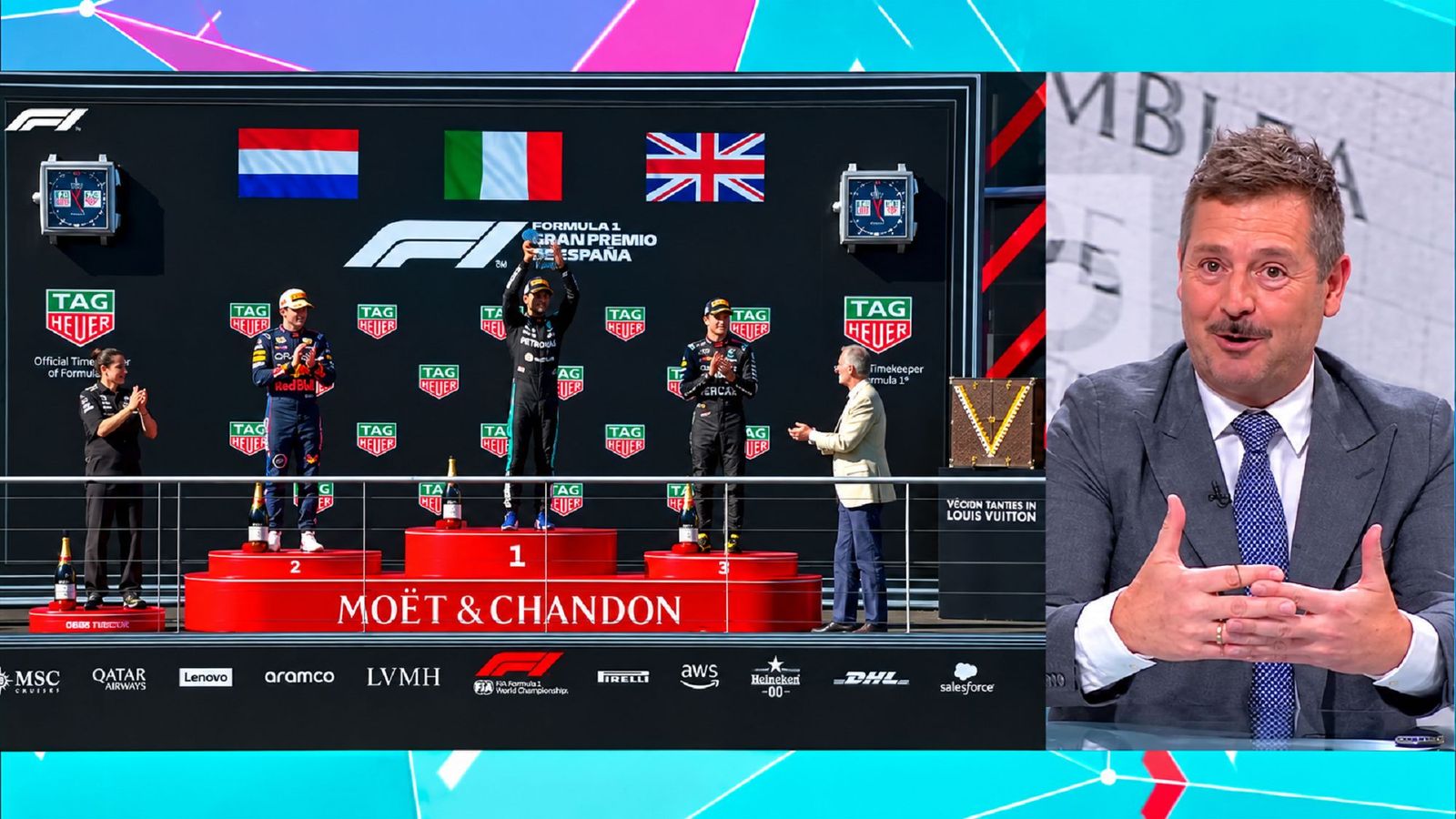 Mariano de Paco califica de "éxito rotundo" el Gran Premio de F1 y le pone nota: "Sobresaliente"
