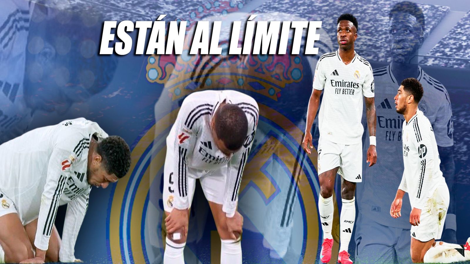 Bellingham, Mbappé y Vinicius