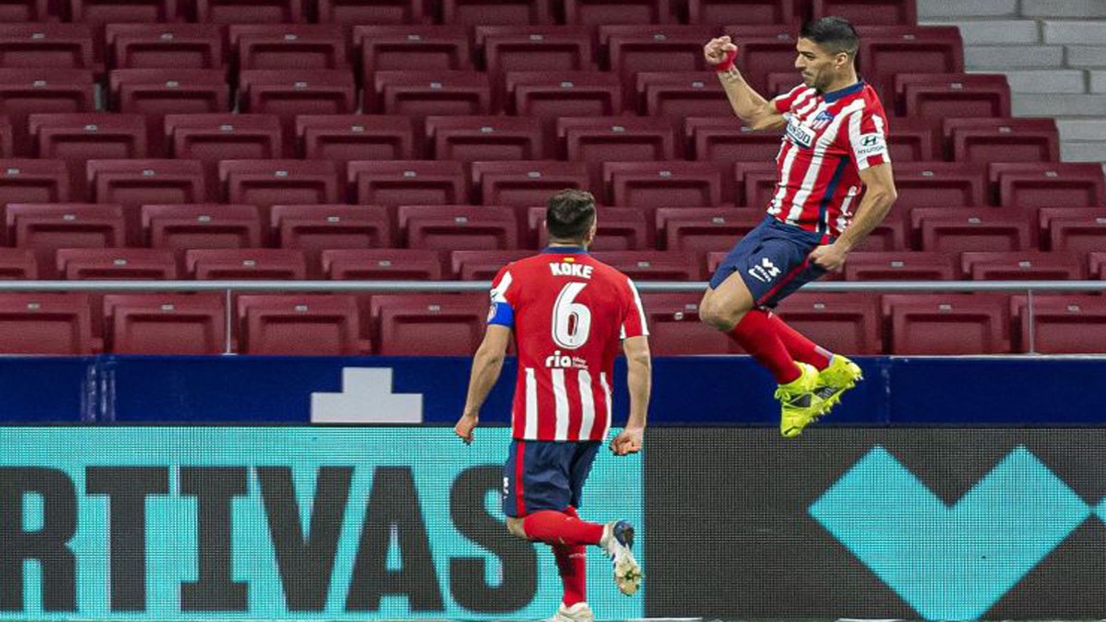 Luis Suárez y Koke