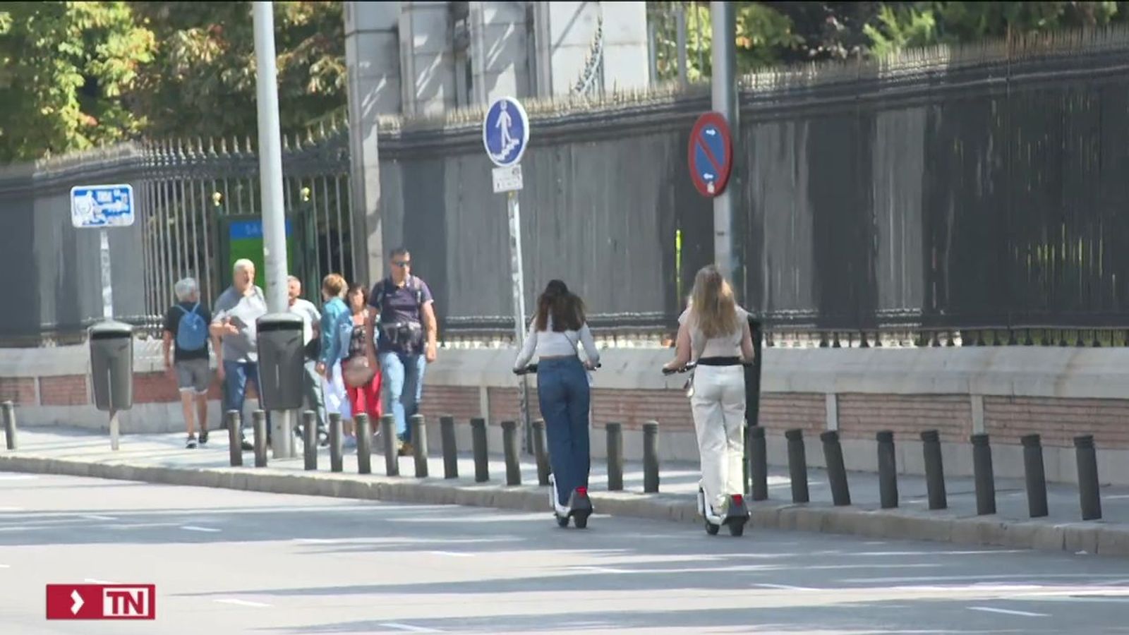 Menos patinetes en Madrid