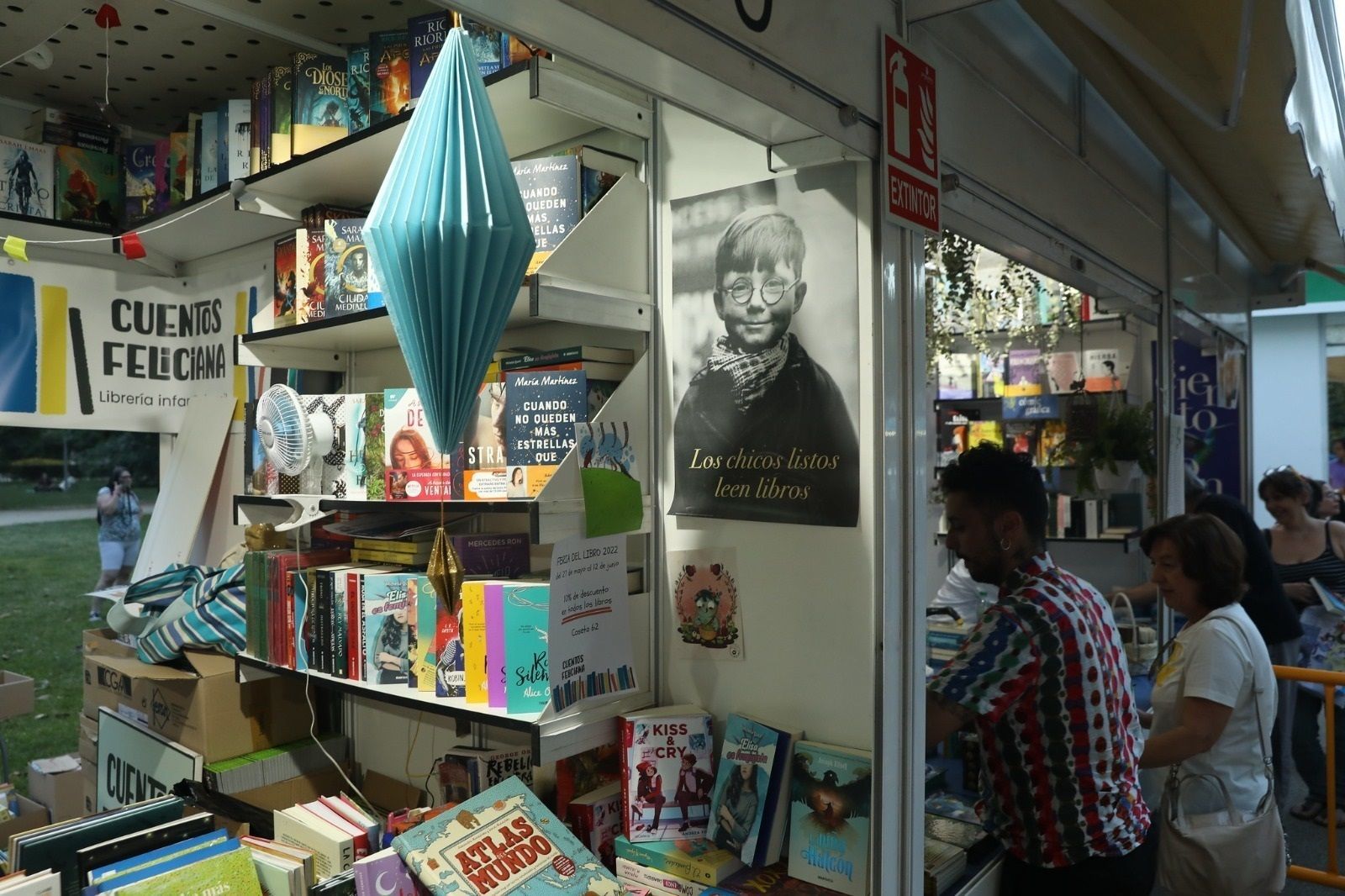 Este año la Feria del libro de Madrid es "de Ciencias y de Letras"