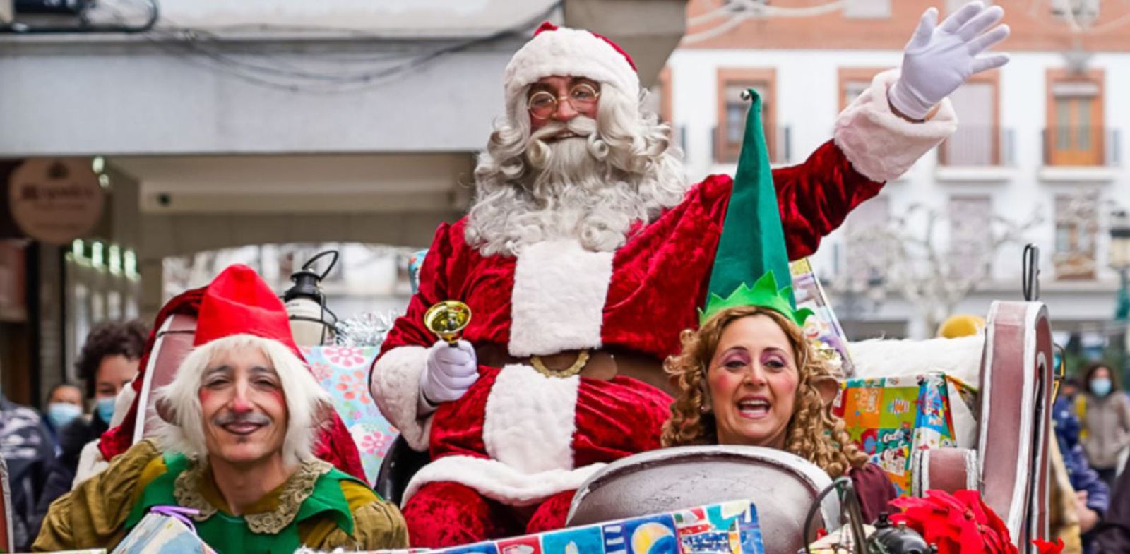 Papá Noel visitará en su trineo la zona Centro de Torrejón