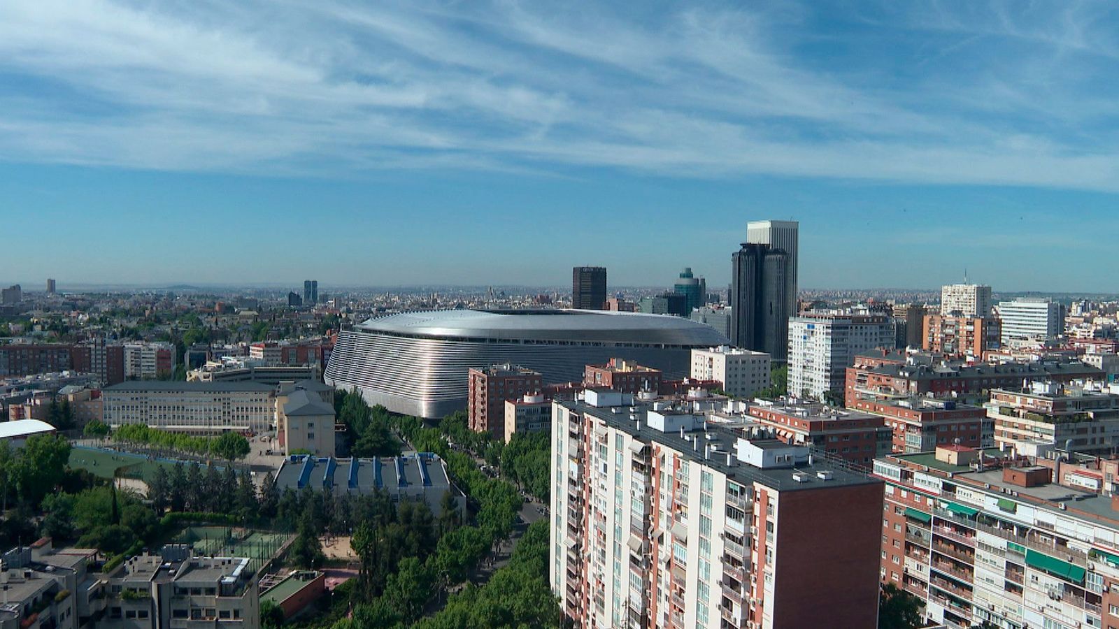 La remodelación del Bernabéu, mejor obra de Madrid en 2024