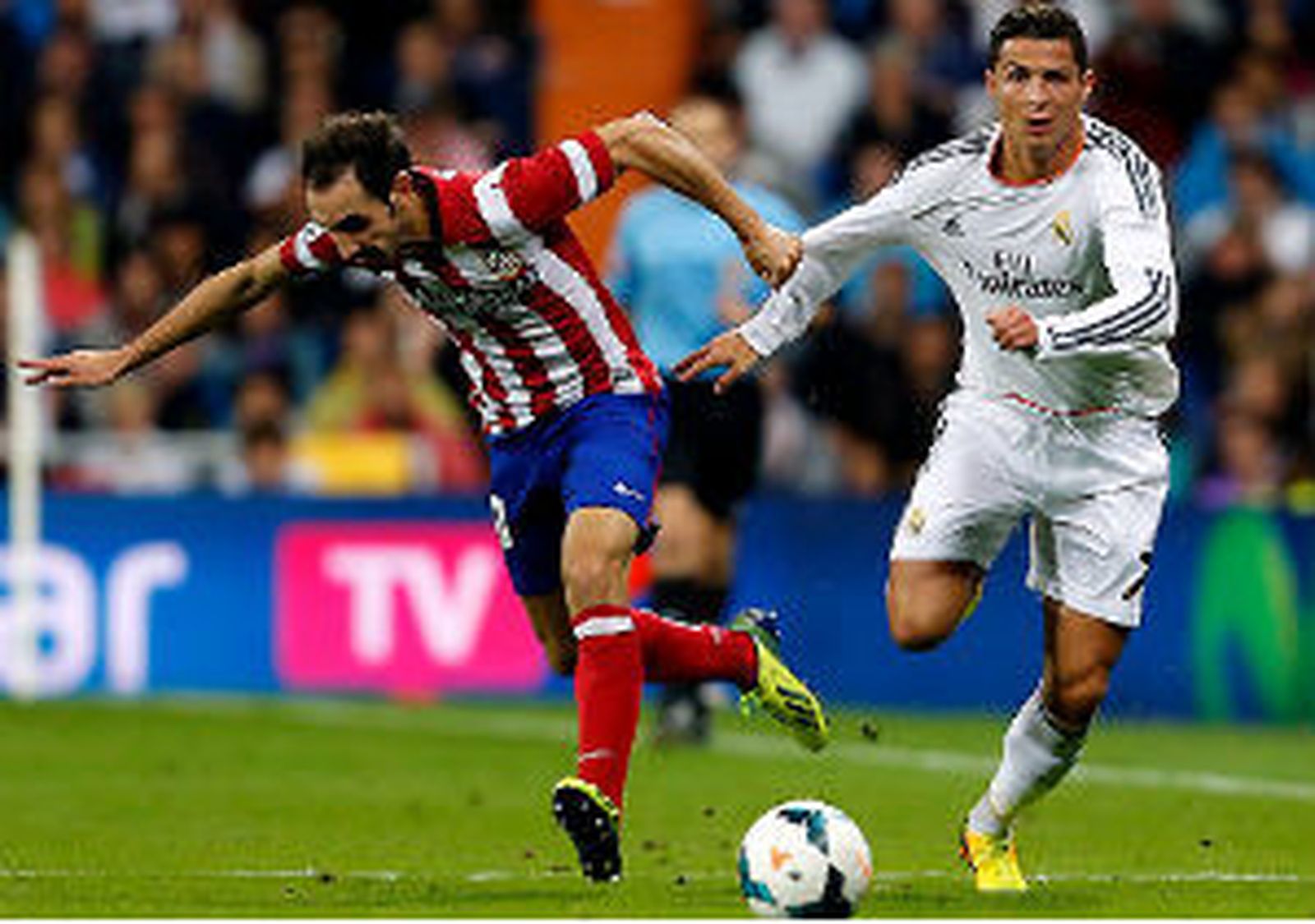 Cristiano Ronaldo ante Juanfran