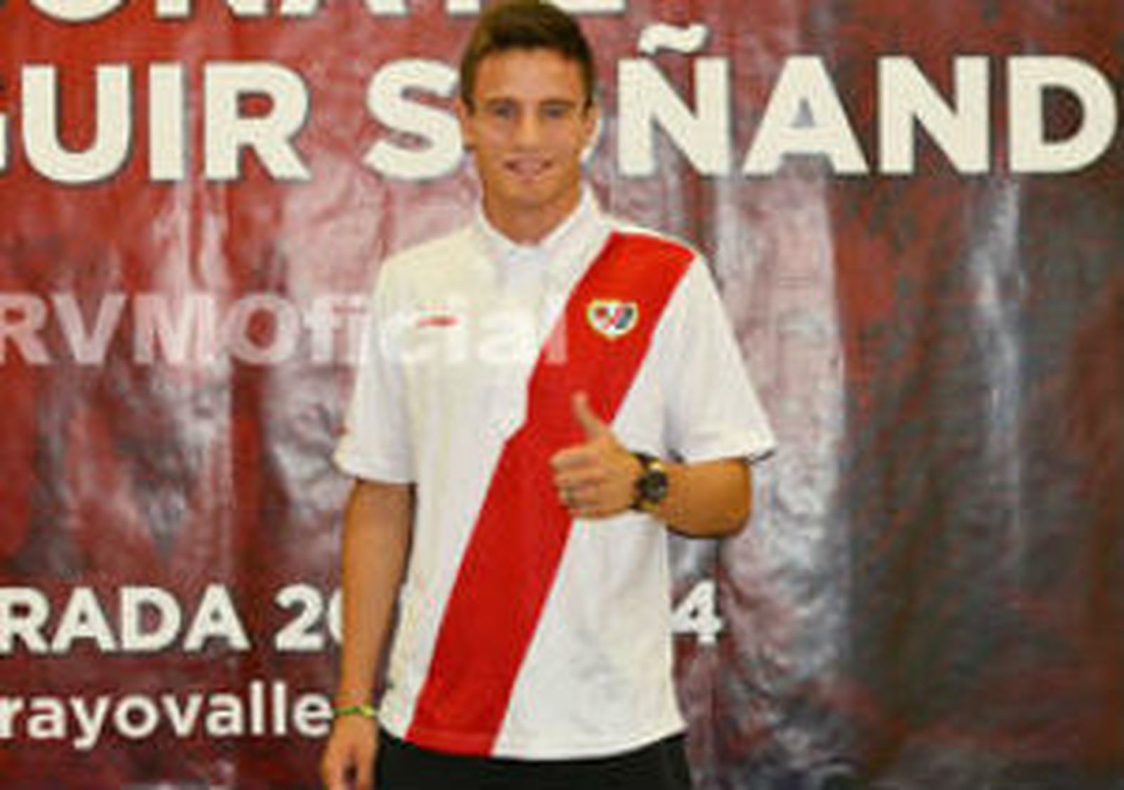 Saúl, jugador del Rayo Vallecano