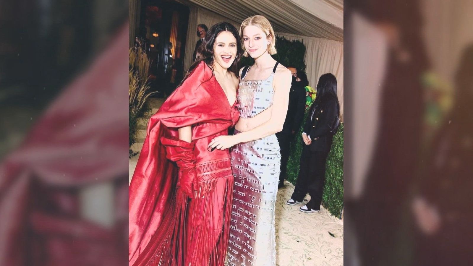 Hunter Schafer confirma que tuvo un romance con Rosalía en 2019