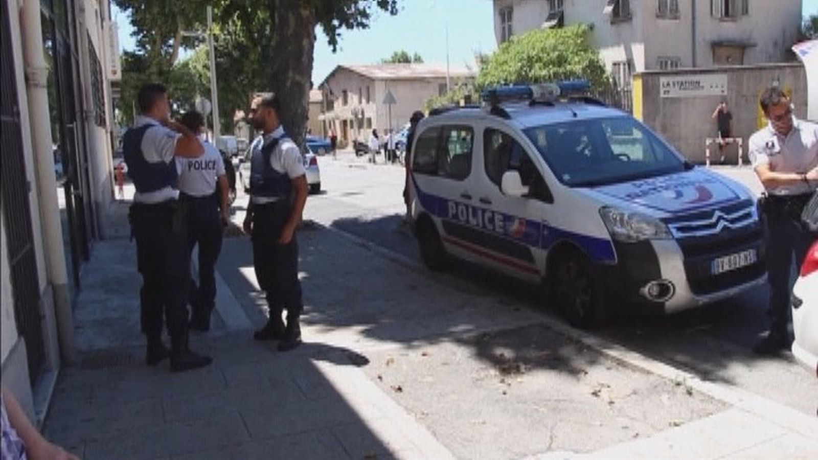 Policías en la ciudad francesa de Niza (Archivo)