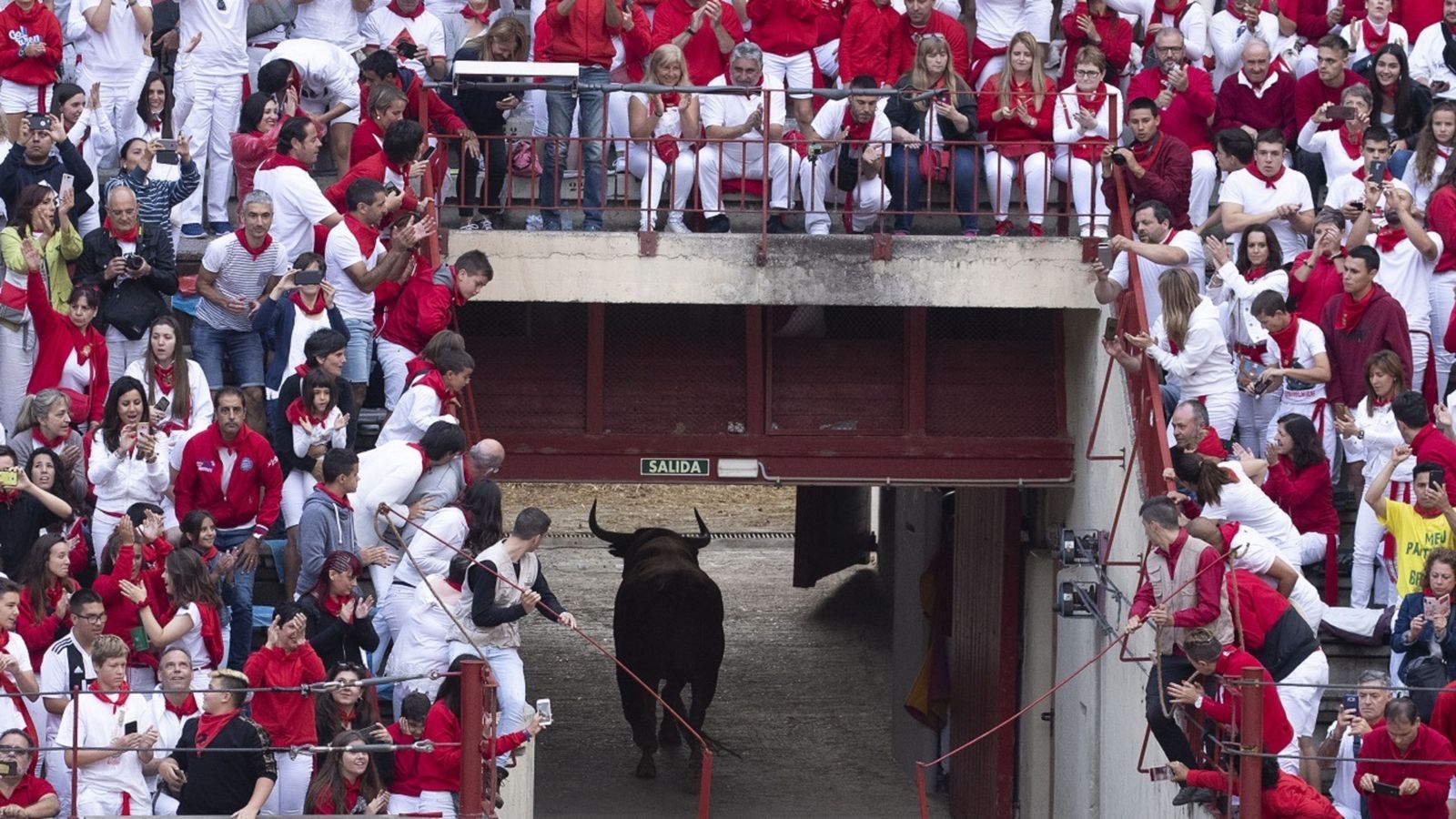 Último encierro de San Fermín 2019 / EFE
