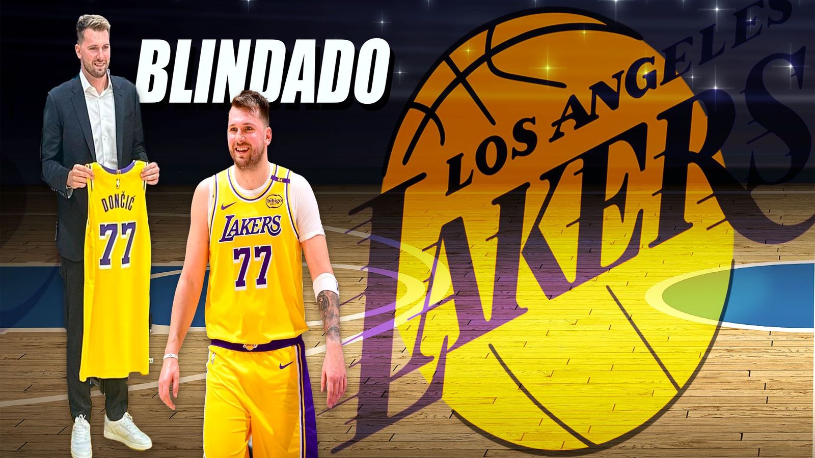 Doncic renueva con los Lakers por tres años y 165 millones de dólares