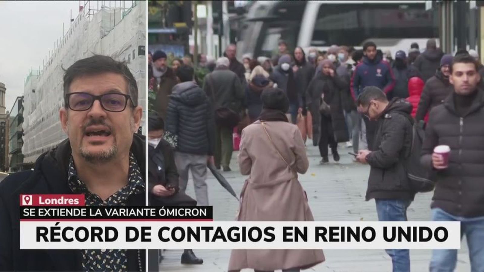 Récord de contagios de el Reino Unido