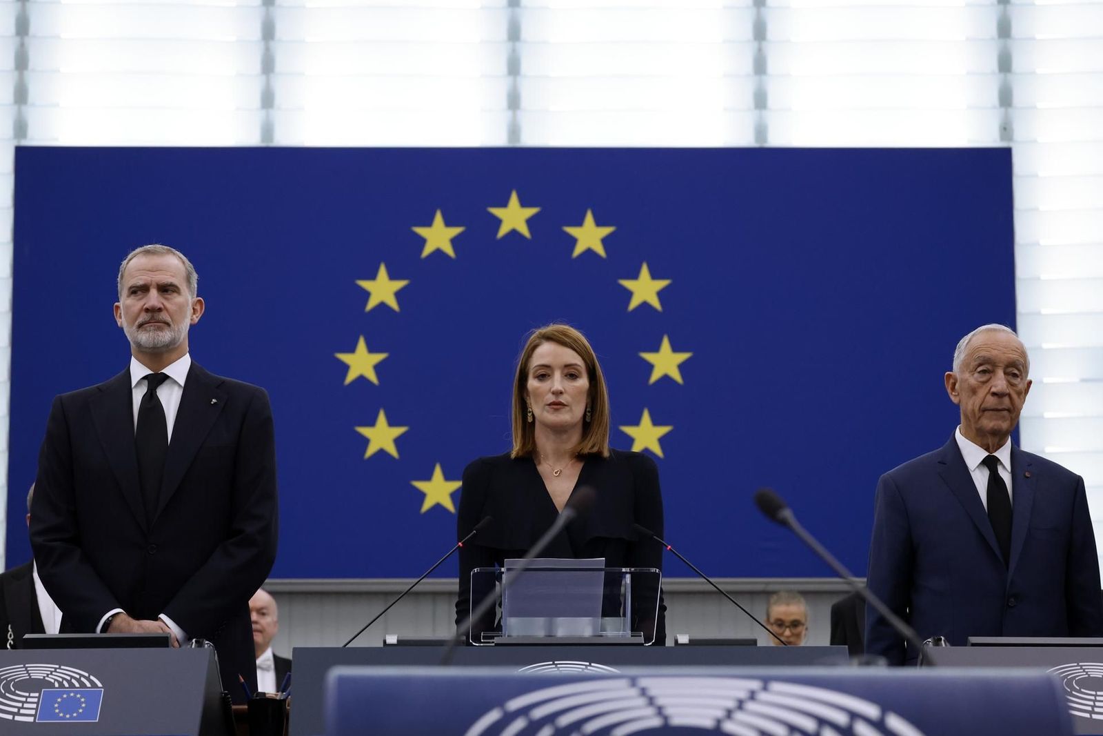 Felipe VI: "Nunca como en estos tiempos oscuros, ha sido la idea de Europa tan necesaria"