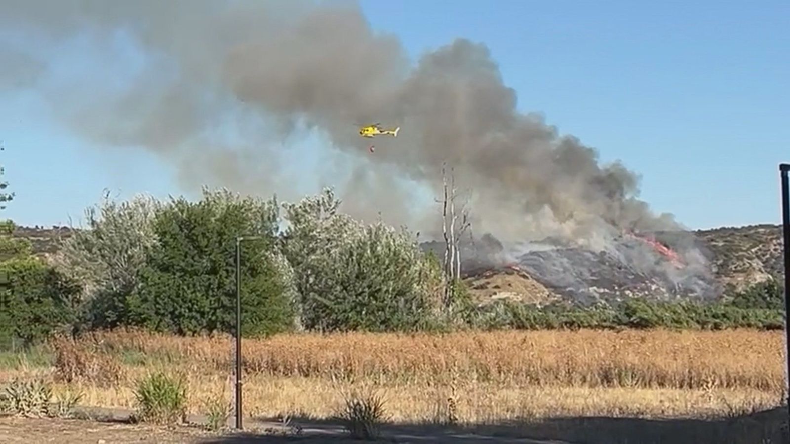La Comunidad de Madrid se encuentra desde este miércoles en riesgo extremo de incendios