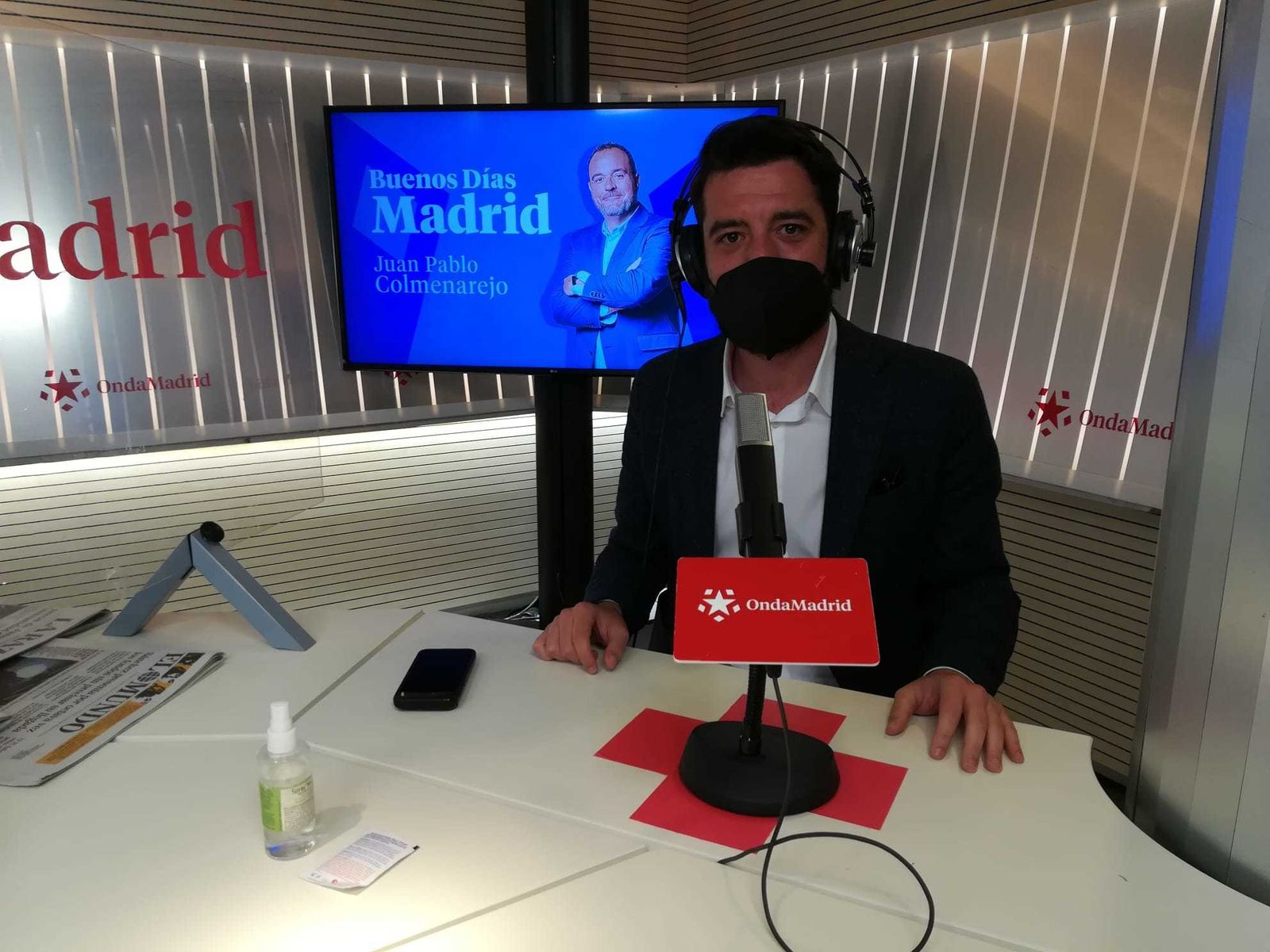 César Zafra, número 3 de la candidatura de Ciudadanos a las elecciones autonómicas del 4M