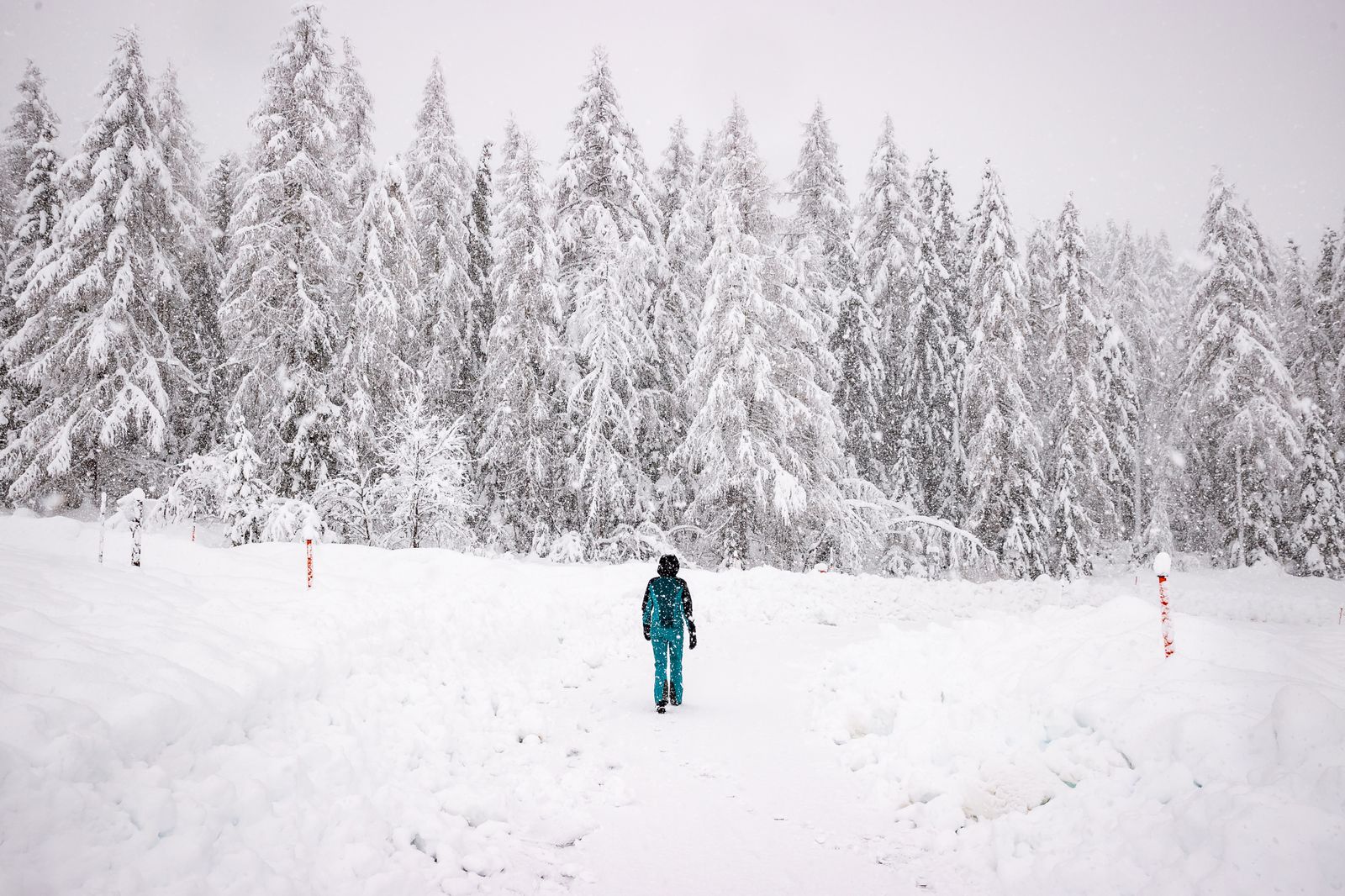 Zona nevada en Austria