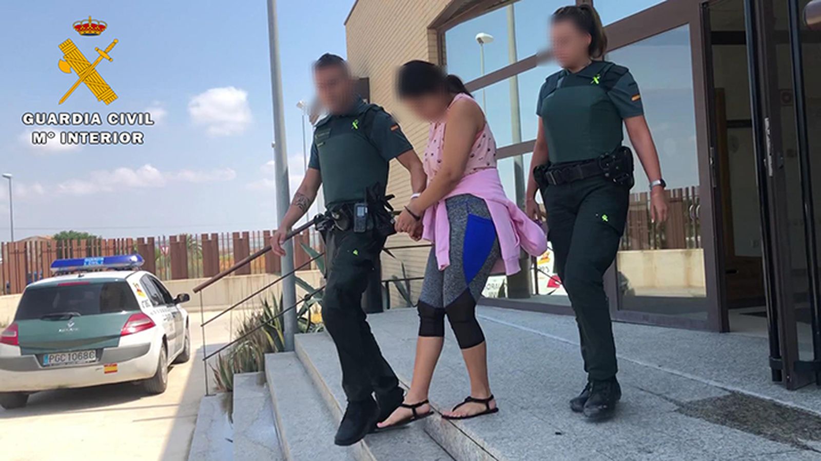 Una arrestada por la Guardia Civil