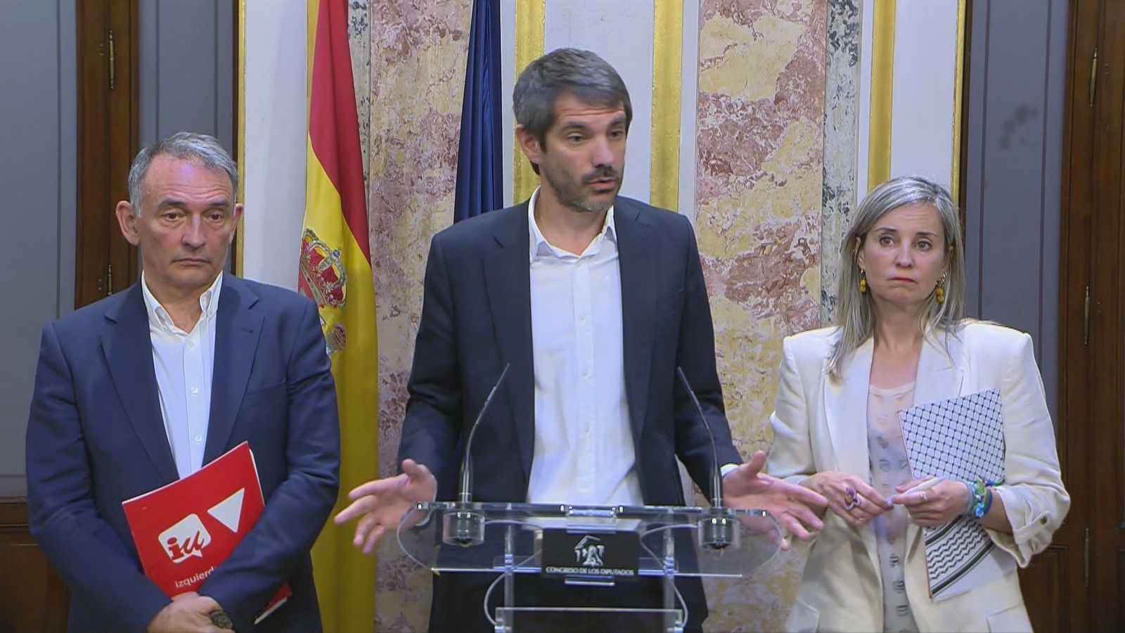 Sumar: "Estamos hartos de que la sede del PSOE en Ferraz se haya convertido en un lastre para la mayoría progresista del país"